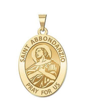 Load image into Gallery viewer, Saint Abbondanzio Medal - Oval