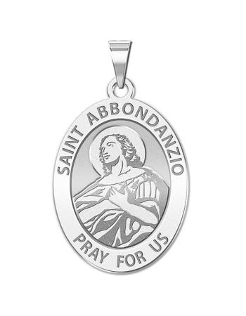 Saint Abbondanzio Medal - Oval