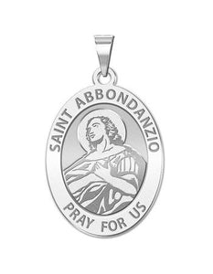 Saint Abbondanzio Medal - Oval